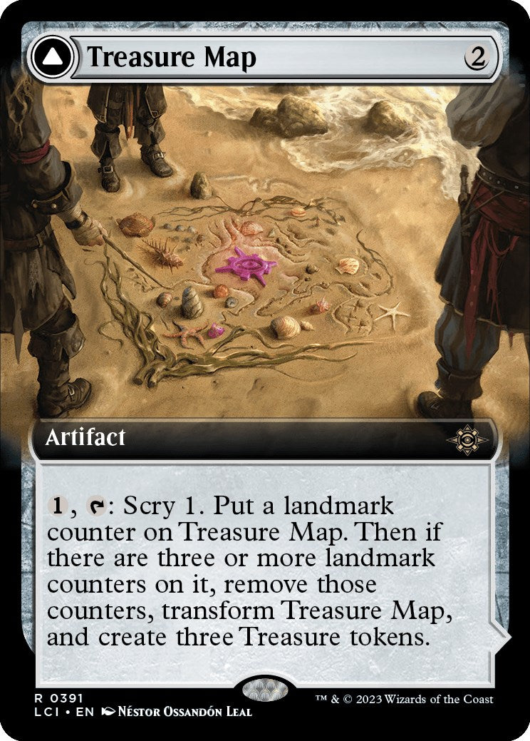 Treasure Map // Treasure Cove (Extended Art) [The Lost Caverns of Ixalan] | Odin's Place