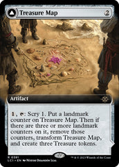 Treasure Map // Treasure Cove (Extended Art) [The Lost Caverns of Ixalan] | Odin's Place