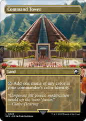 Command Tower // Commander Tower (Borderless) [Jurassic World Collection] | Odin's Place