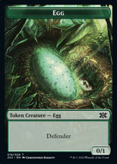 Egg // Spirit (002) Double-Sided Token [Double Masters 2022 Tokens] | Odin's Place