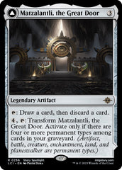 Matzalantli, the Great Door // The Core [The Lost Caverns of Ixalan] | Odin's Place