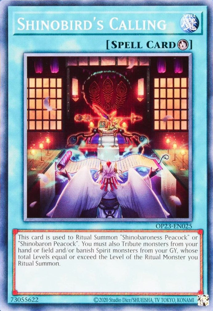 Shinobird's Calling [OP23-EN025] Common | Odin's Place