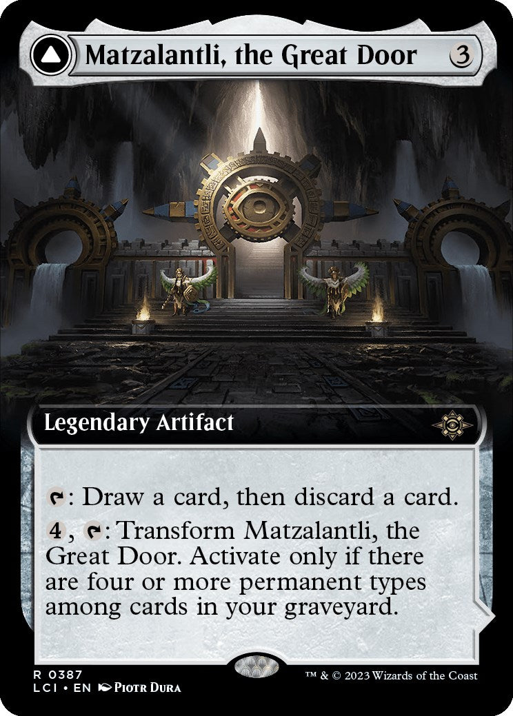 Matzalantli, the Great Door // The Core (Extended Art) [The Lost Caverns of Ixalan] | Odin's Place