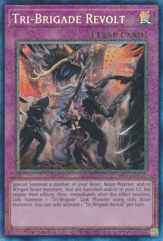 Tri-Brigade Revolt [RA01-EN079] Prismatic Collector's Rare | Odin's Place
