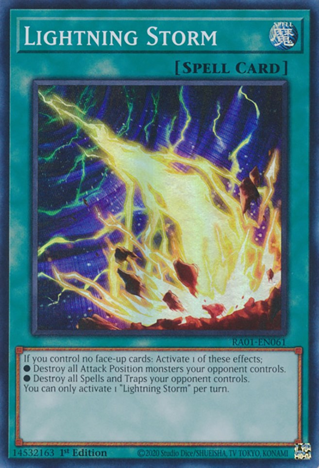 Lightning Storm [RA01-EN061] Super Rare | Odin's Place