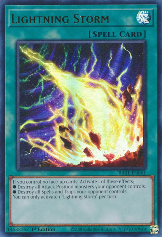 Lightning Storm [RA01-EN061] Ultra Rare | Odin's Place