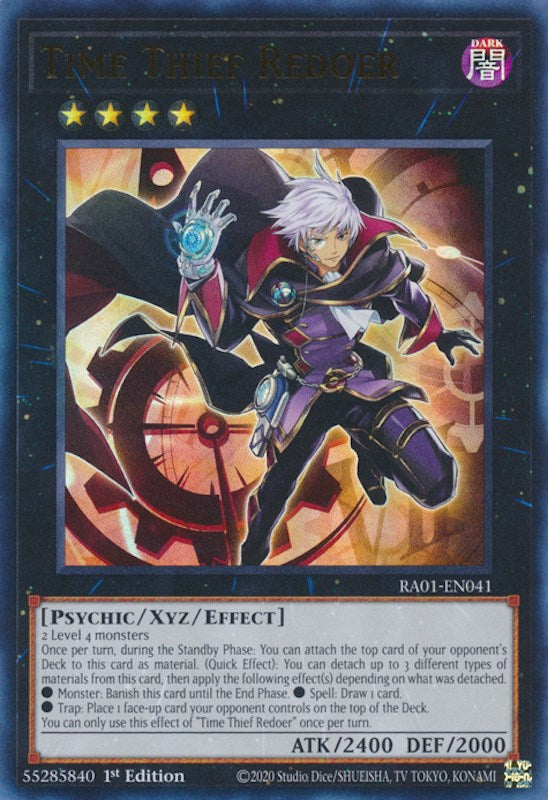 Time Thief Redoer [RA01-EN041] Ultra Rare | Odin's Place