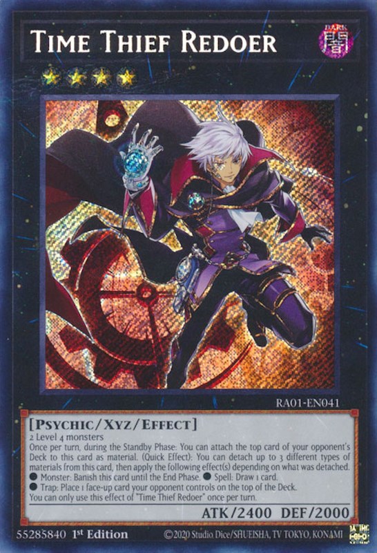Time Thief Redoer [RA01-EN041] Secret Rare | Odin's Place