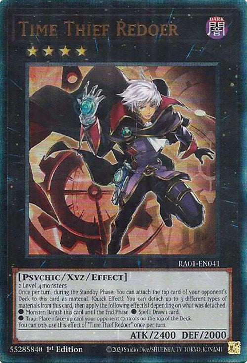Time Thief Redoer [RA01-EN041] Prismatic Ultimate Rare | Odin's Place
