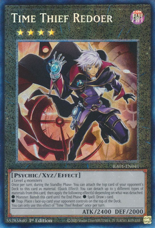 Time Thief Redoer [RA01-EN041] Prismatic Collector's Rare | Odin's Place