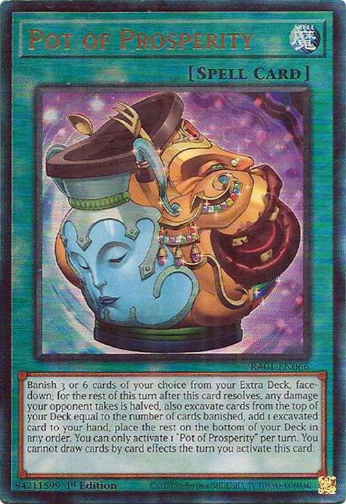 Pot of Prosperity [RA01-EN066] Prismatic Ultimate Rare | Odin's Place