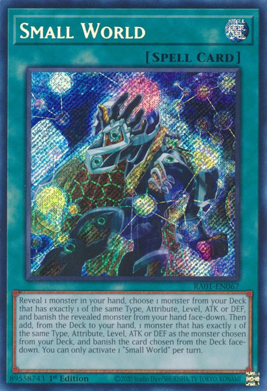 Small World [RA01-EN067] Secret Rare | Odin's Place