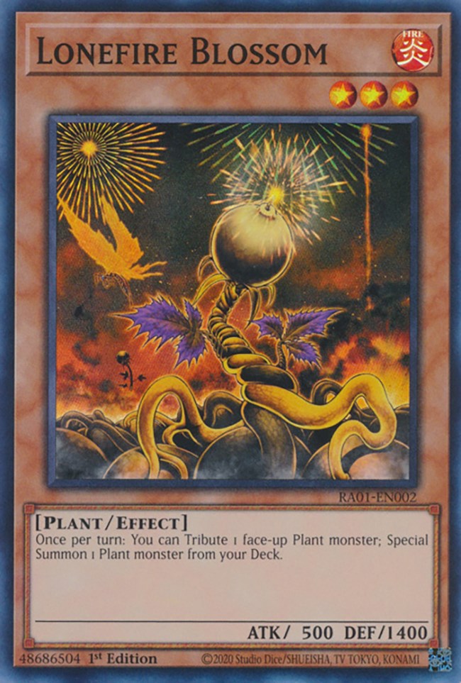 Lonefire Blossom [RA01-EN002] Super Rare | Odin's Place