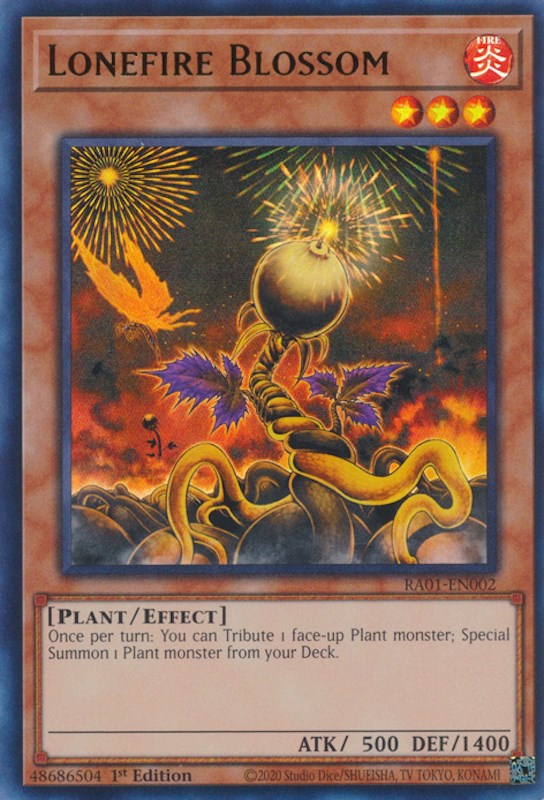 Lonefire Blossom [RA01-EN002] Ultra Rare | Odin's Place