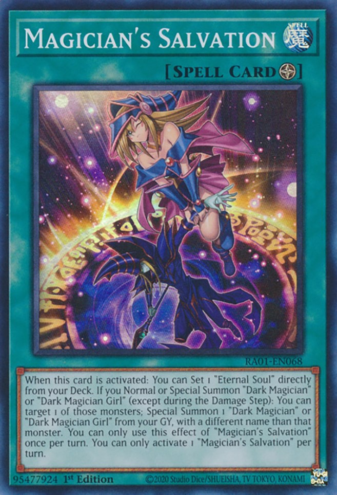 Magician's Salvation [RA01-EN068] Super Rare | Odin's Place