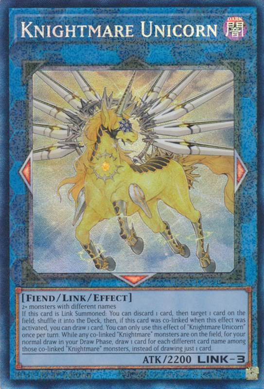 Knightmare Unicorn [RA01-EN043] Prismatic Collector's Rare | Odin's Place