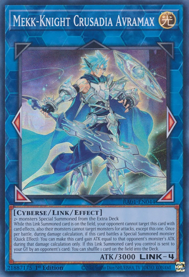 Mekk-Knight Crusadia Avramax [RA01-EN044] Super Rare | Odin's Place