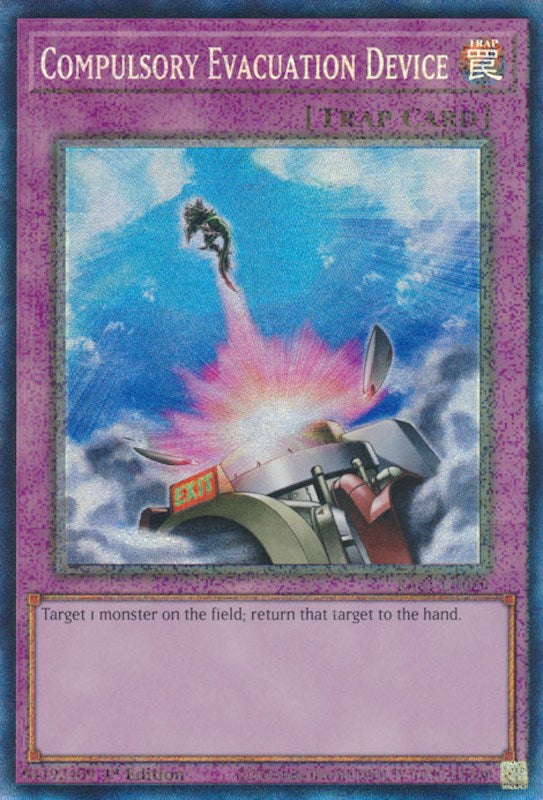 Compulsory Evacuation Device [RA01-EN069] Prismatic Collector's Rare | Odin's Place