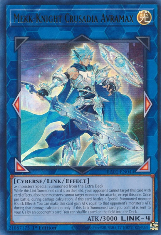 Mekk-Knight Crusadia Avramax [RA01-EN044] Ultra Rare | Odin's Place