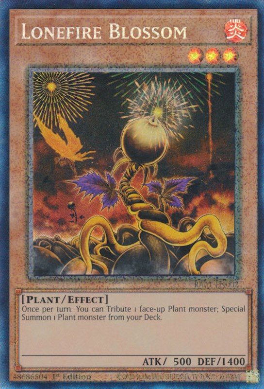 Lonefire Blossom [RA01-EN002] Prismatic Collector's Rare | Odin's Place
