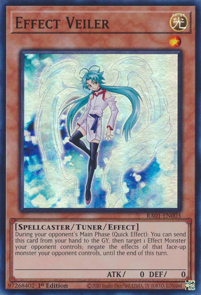 Effect Veiler [RA01-EN003] Super Rare | Odin's Place