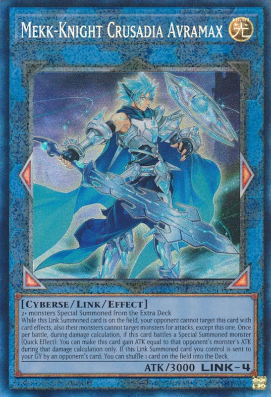 Mekk-Knight Crusadia Avramax [RA01-EN044] Prismatic Collector's Rare | Odin's Place