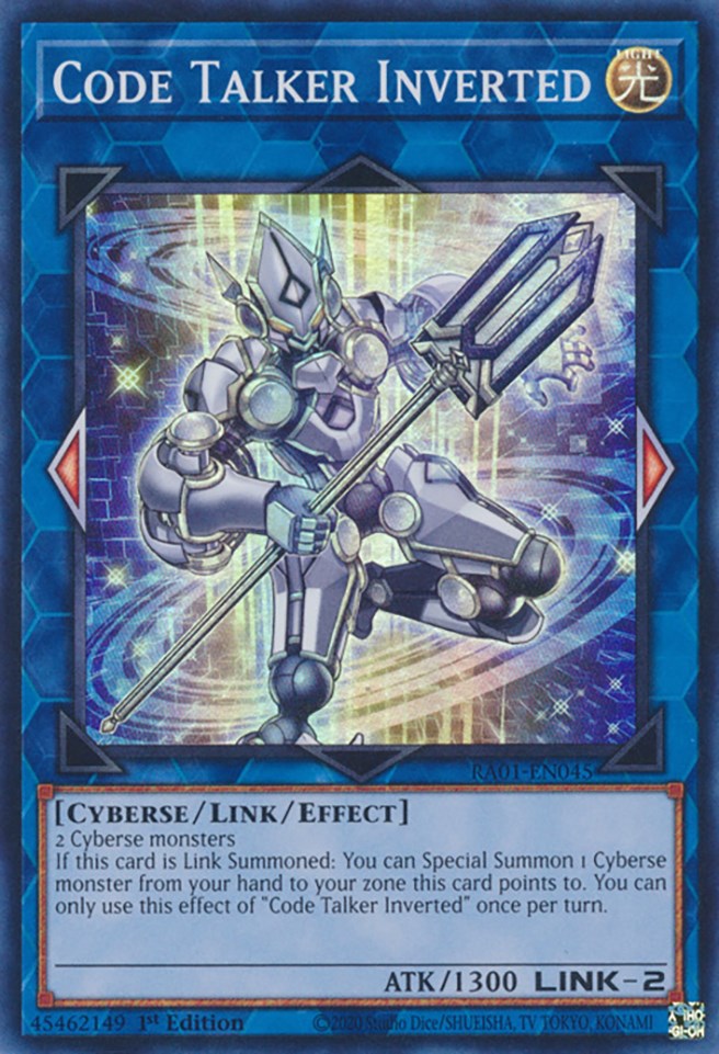 Code Talker Inverted [RA01-EN045] Super Rare | Odin's Place
