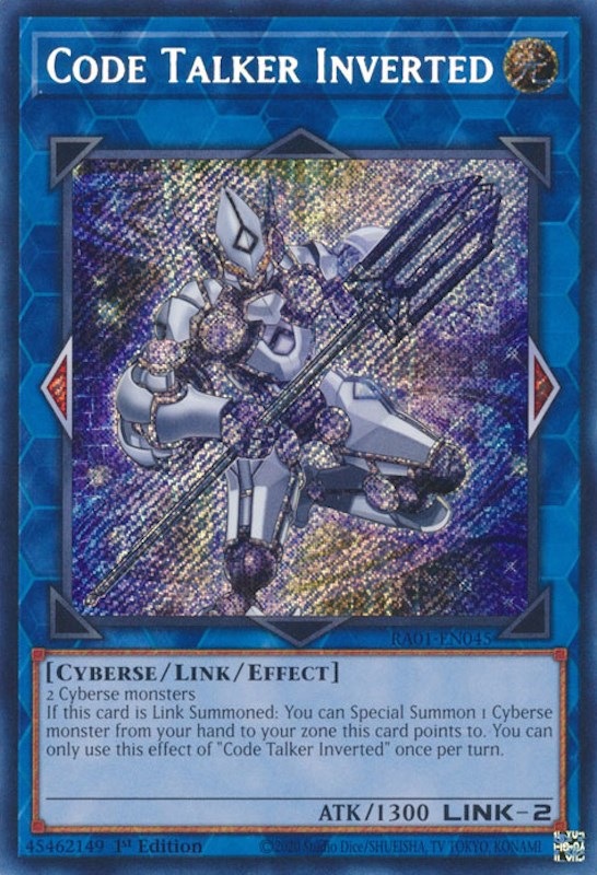 Code Talker Inverted [RA01-EN045] Secret Rare | Odin's Place