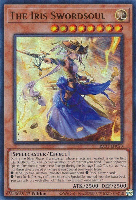 The Iris Swordsoul [RA01-EN023] Ultra Rare | Odin's Place