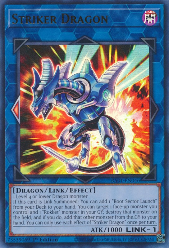 Striker Dragon [RA01-EN046] Ultra Rare | Odin's Place