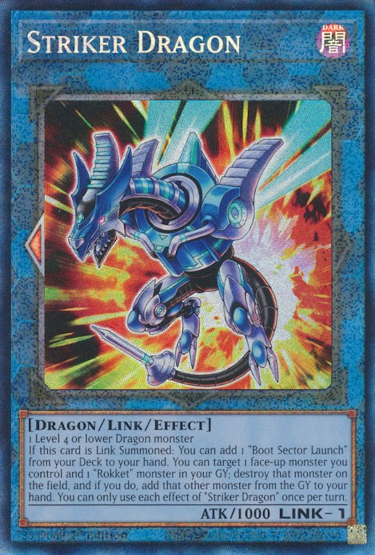 Striker Dragon [RA01-EN046] Prismatic Collector's Rare | Odin's Place