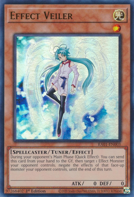 Effect Veiler [RA01-EN003] Ultra Rare | Odin's Place