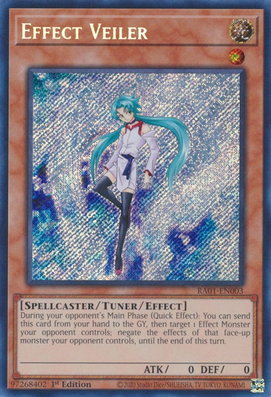 Effect Veiler [RA01-EN003] Secret Rare | Odin's Place