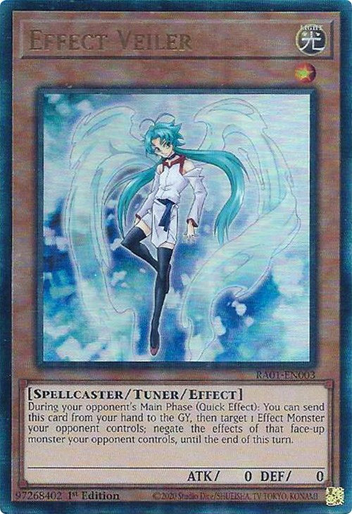 Effect Veiler [RA01-EN003] Prismatic Ultimate Rare | Odin's Place