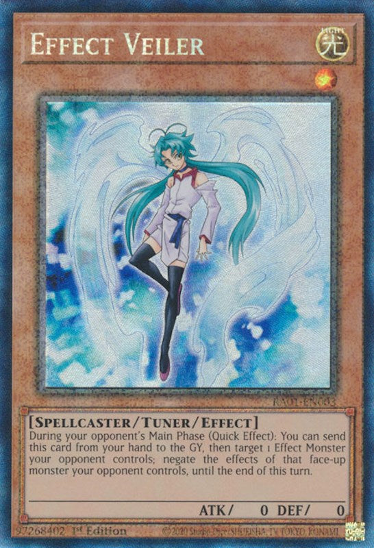 Effect Veiler [RA01-EN003] Prismatic Collector's Rare | Odin's Place