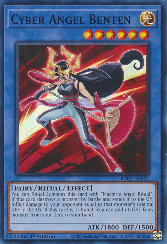 Cyber Angel Benten [RA01-EN024] Super Rare | Odin's Place