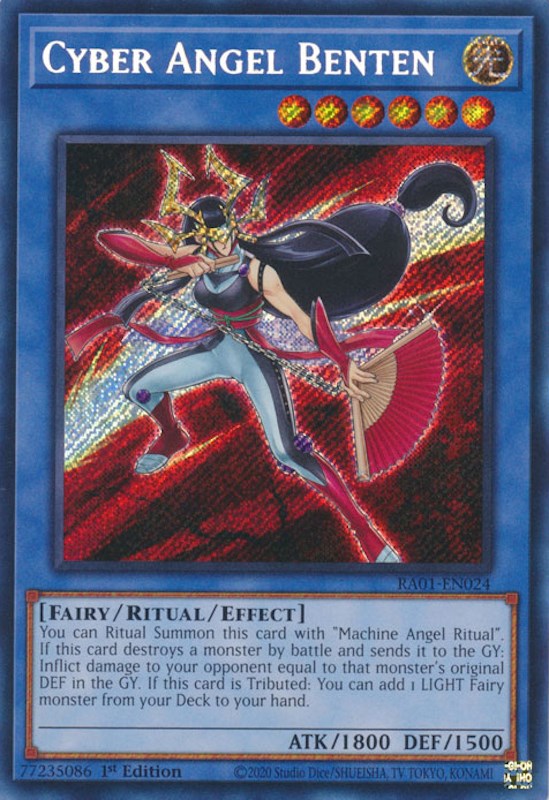 Cyber Angel Benten [RA01-EN024] Secret Rare | Odin's Place