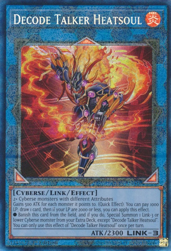 Decode Talker Heatsoul [RA01-EN048] Prismatic Collector's Rare | Odin's Place