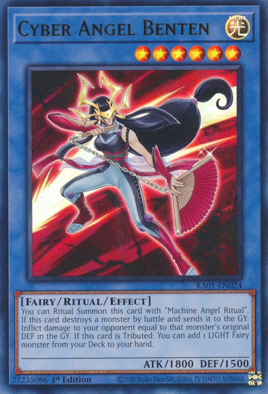 Cyber Angel Benten [RA01-EN024] Ultra Rare | Odin's Place