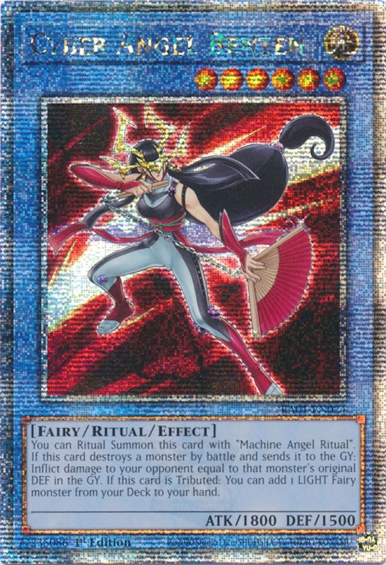 Cyber Angel Benten [RA01-EN024] Quarter Century Secret Rare | Odin's Place