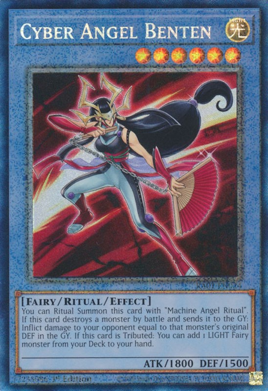 Cyber Angel Benten [RA01-EN024] Prismatic Collector's Rare | Odin's Place