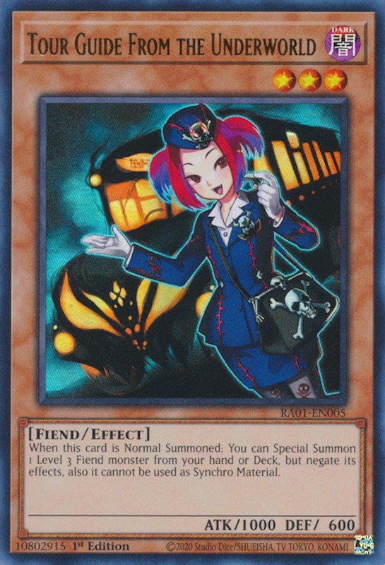 Tour Guide From the Underworld [RA01-EN005] Ultra Rare | Odin's Place