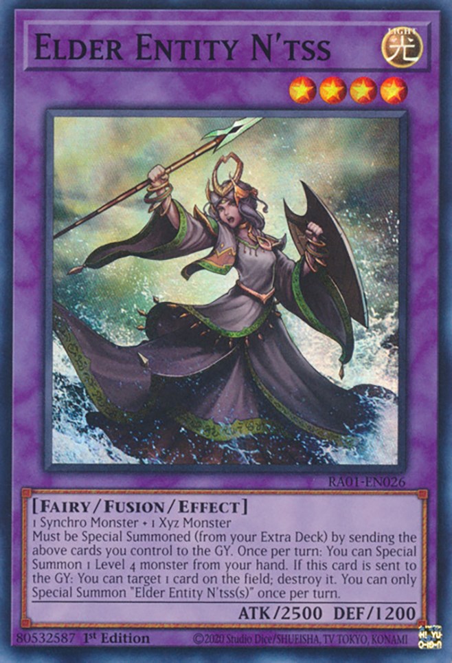 Elder Entity N'tss [RA01-EN026] Super Rare | Odin's Place