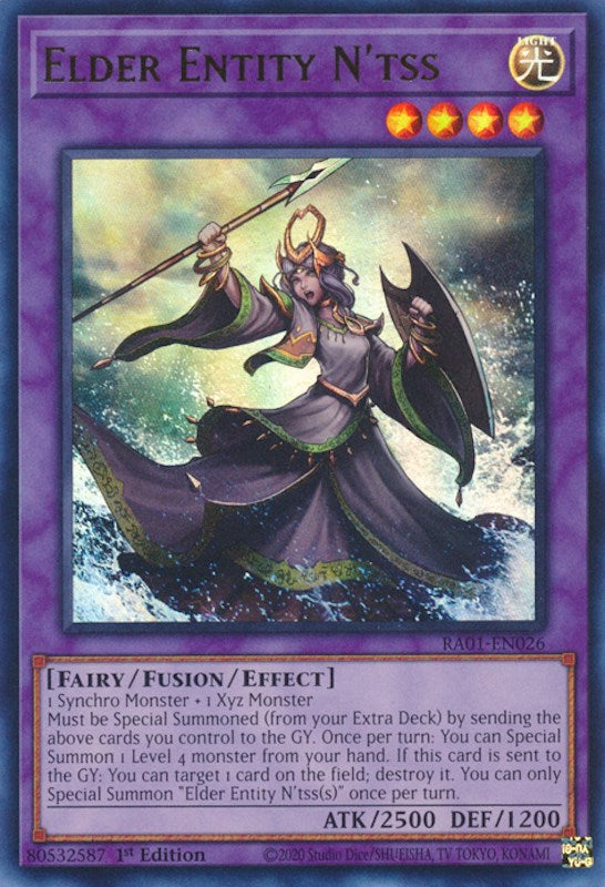 Elder Entity N'tss [RA01-EN026] Ultra Rare | Odin's Place