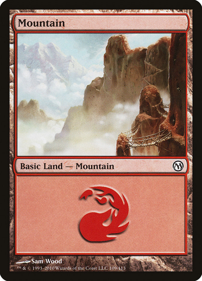 Mountain (109) [Duels of the Planeswalkers] | Odin's Place