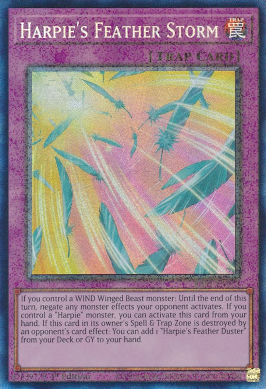 Harpie's Feather Storm [RA01-EN073] Prismatic Collector's Rare | Odin's Place