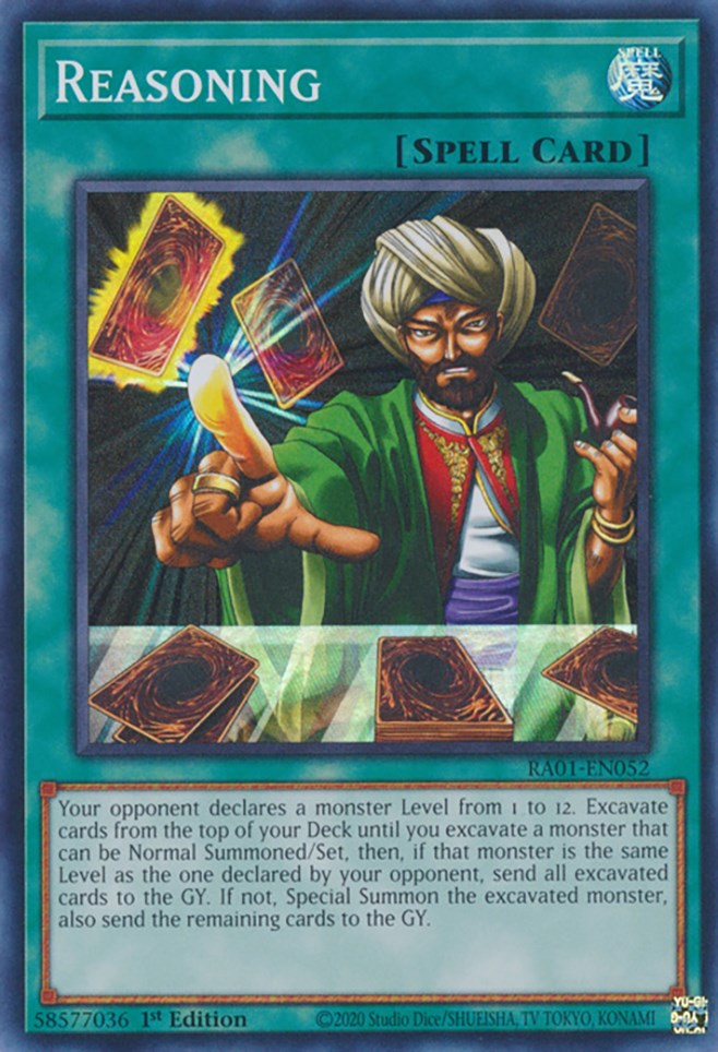 Reasoning [RA01-EN052] Super Rare | Odin's Place