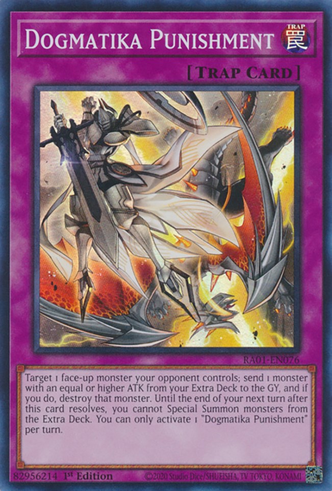 Dogmatika Punishment [RA01-EN076] Super Rare | Odin's Place
