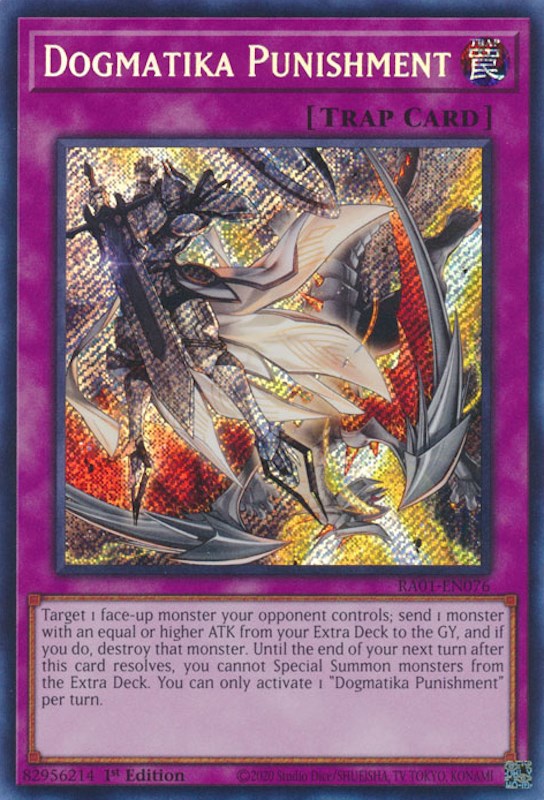 Dogmatika Punishment [RA01-EN076] Secret Rare | Odin's Place