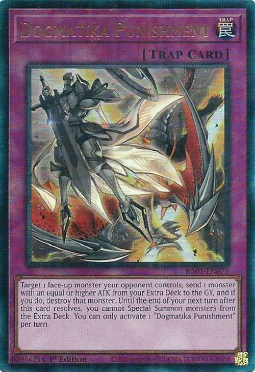 Dogmatika Punishment [RA01-EN076] Prismatic Ultimate Rare | Odin's Place